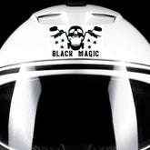 Screaming Skull Motorcycle Kiss-Cut Vinyl Decal